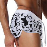 Men's Bold Prints Quick-Dry Pocket Swim Shorts & Trunks