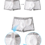 Men’s Athletic Swim Trunks with Removable Pad