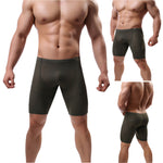2 Pack Men's Tight Fit & Multi-Sport Mesh Breathable Activewear Tights