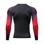 Mens Super Elastic Sport Gym Quick-drying Tops