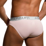 2 Pack Men's Ice Silk Mesh Breathable Simple & Sexy Design Comfort Briefs