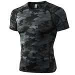 Men’s Simple Tight Short Sleeve