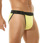 3 Pack Men's Large Pouch Button Waistband Briefs