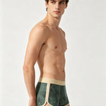 4 Pack Men's No-Roll Mid-Rise Movement-Friendly Soft Boxer Briefs