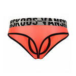 3 Pack Men's Skin-Friendly Separate Pouch Firm Support Thongs