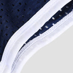 3 Pack Men's Breathable Mesh Lightweight & Airy Supportive Fit Trunks