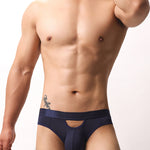 4 Pack Men's Sexy Striped Design Day-Long Comfort Soft-Touch Waistband Bikini