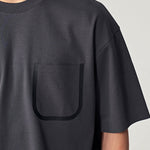 Men's Minimalist U-Shape Pocket Design T-Shirt