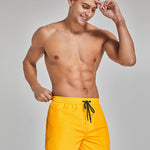 Men's Solid Breathable Beach Shorts Boxer