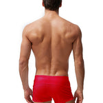 Men's Zippered Pocket Design Moisture-Wicking Swim Shorts & Trunks