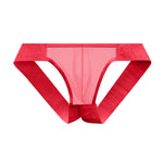 2 Pack Men's No-Waistband Jockstrap with Textured Pattern