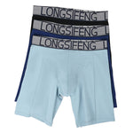 2 Pack Men's Anti-Chafing Soft Cotton Front Opening & Separate Pouch Midway Briefs