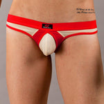 3 Pack Men's Ice Silk Sexy Lightweight Quick-Dry Breathable Thongs