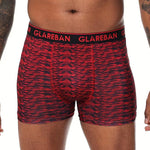 6 Pack Men's Breathable Movement-Friendly Soft-Touch Boxer Briefs