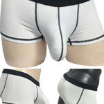 3 Pack Men's Ultra-Thin Cooling Large Supportive Pouch Breathable Low-Rise Trunks