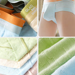 3 Pack Men's Baby Cotton High-Stretch Skin-Friendly Breathable Briefs