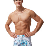 Men's Comfy Waistband Stay-Put Fit Bold Prints Swim Shorts & Trunks