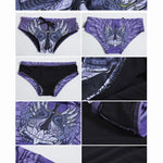 Men's Bold Prints Full Coverage Eco-Friendly Swim Trunks