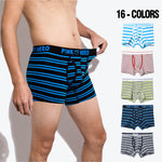 2 Pack European Luxury Brand Personalized Striped Men's Underwear