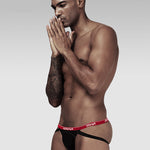 2 Pack Men's Seamless Comfort Stretch Fabric Cooling Touch Breathable Jockstrap