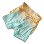 3 Pack Men's Stay-Put Fit Stretch Fabric Seamless Comfort Trunks