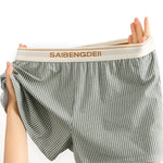 3 Pack Men's Breathable Soft Cotton Loose Fit Tagless & Seamless Boxer Shorts