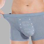 Men’s High Elastic Granule Massage Trunks
