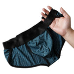 3 Pack Men's Low Rise High Cut Ice Silk Cooling Breathable Lightweight Quick Dry Briefs