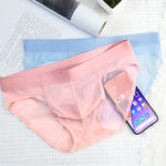 3 Pack Men's Enhancing U-Pouch Seamless Sexy & Breathable Briefs