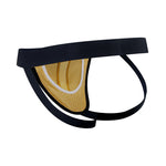 Men's Sporty Cut Adjustable Harness Elastic Supportive Fit Shoulder Strap & Jockstrap