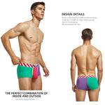2-pack Men's Colorblock Cotton Boxer Briefs