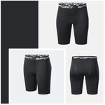 3 Pack Men's Stretchy for Outdoor Quick-Dry Compression Activewear Tights