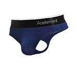 4 Pack Men's Stretch Support Panel Thongs