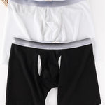 2 Pack Men's Ice Silk Ultra-Soft Mesh Breathable Cooling Comfort Midway Briefs