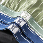 4 Pack Men's Ultra-Soft Breathable Cotton Striped Design Comfort Trunks & Boxers Briefs