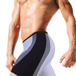 Men's Full Coverage Sporty Cut Anti-Chafing Swim Shorts & Trunks