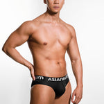2 Pack Men's Ice Silk Mesh Breathable Simple & Sexy Design Comfort Briefs