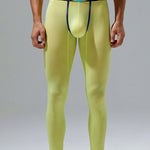 Men's Sport Long Johns With Large Pouch