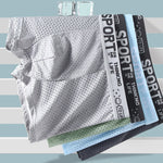 6 Pack Men’s Contour Pouch Mesh Trunks