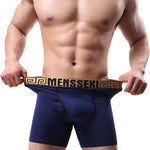 2 Pack Men's Sexy Sports Ice Silk Boxer Briefs
