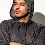 Men’s Half Sleeve Hooded Activewear Tops