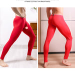 Men's Mid-Rise Separation Sports Tights