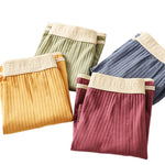 3 Pack Men's Ultra-Soft Cotton Solid Color Odor-Control Boxer Briefs