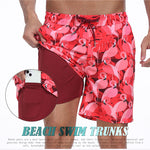 Men's Moisture-Wicking Cooling Airflow Fashion Vacation Board Shorts