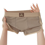 4 Pack Men's Odor-Control Comfy Waistband Skin-Friendly Boxer Briefs