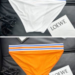 2-pack Men's Striped V-waist High-cut Briefs