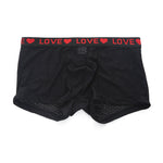 3 Pack Men's Sexy Lace Breathable Comfortable Durable Stretch Silky Touch Trunks