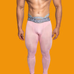 Men's Low-Rise Breathable Silk-Like Semi-Transparent Tights