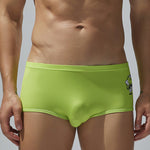 2 Pack Men's Cartoon Print Low-Rise Trunks – Seamless & Lightweight Fit