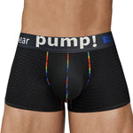 2 Pack Men's Athletic Mesh Trunks with Sculpted Pouch and Stretch Fit